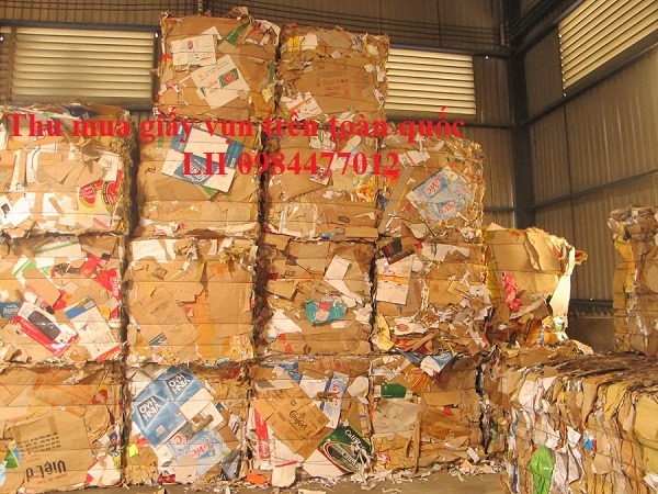 Bìa carton được Phế Liệu Nhật Hàn thu gom để tái chế