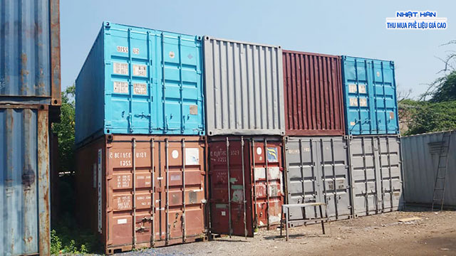Nhật Hàn chuyên thu mua thùng container cũ giá cao, uy tín hàng đầu